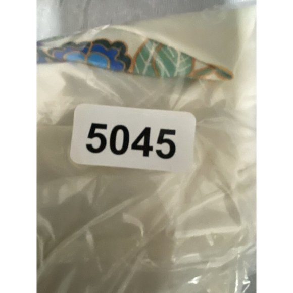 Boston Proper Boho Floral Ruffle Neckline Maxi Dress Womens Long Sleeve VNeck 10 - Picture 12 of 12